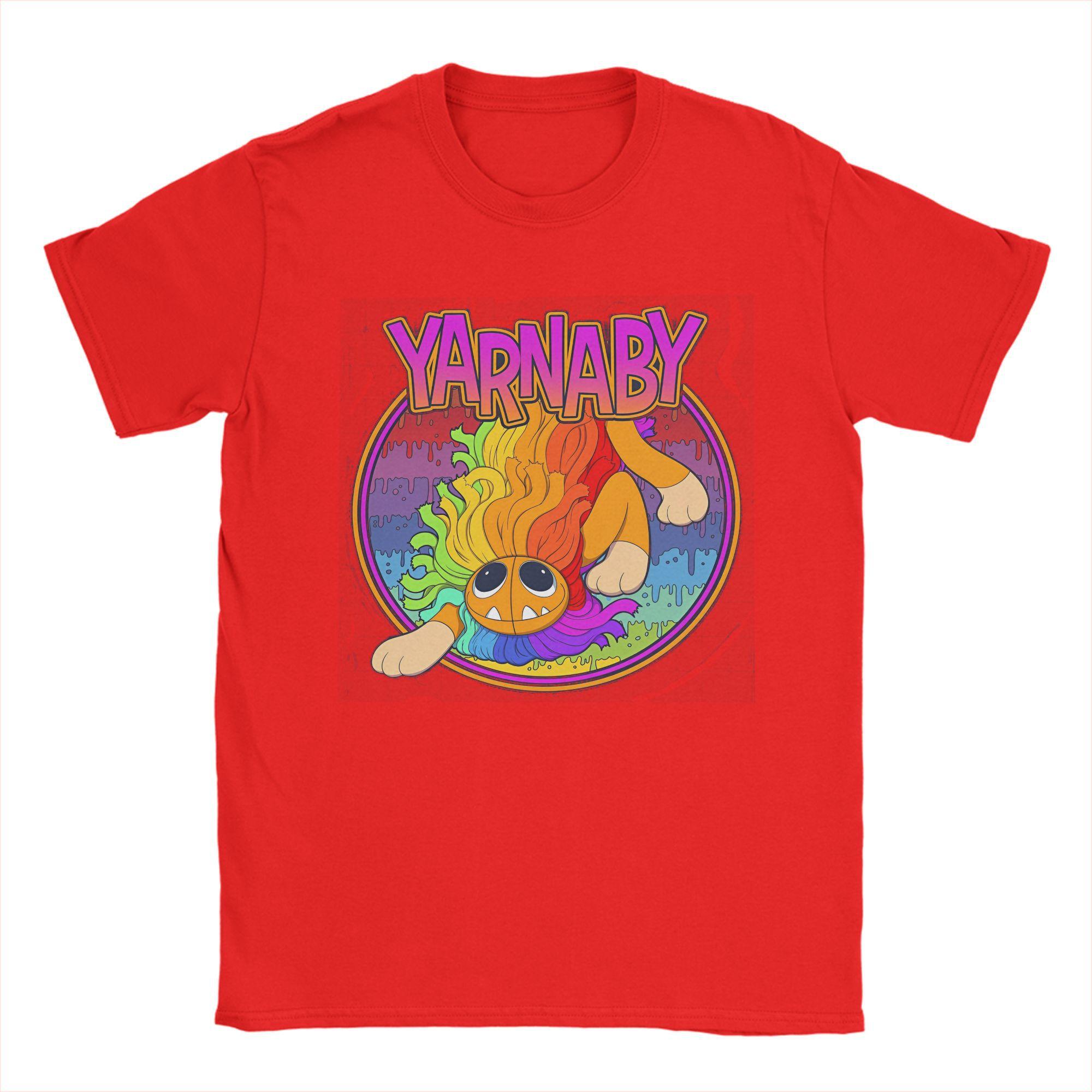 

Yarnaby Футболка Poppys Хиппи Футболки с коротким рукавом Забавные Топы Летние Хлопковые С круглым вырезом Оверсайз Футболки S