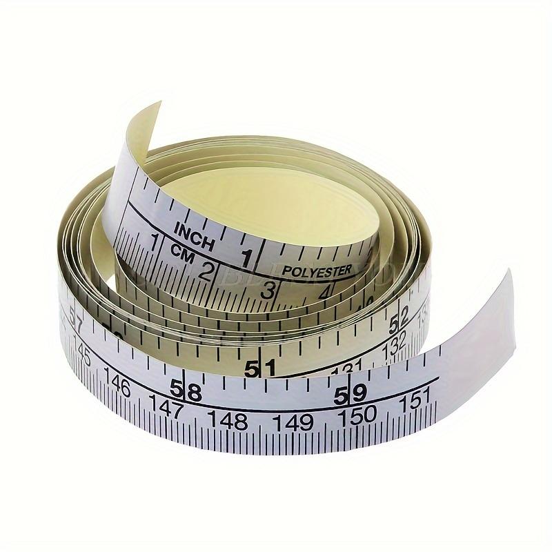 1pc Self-Adhesive Metric Tape Measure, 35.43 Inches - Easy-Read Sticker, Perfect for Sewing Machines & Crafts, Durable Material, Tape Measure for Sewi