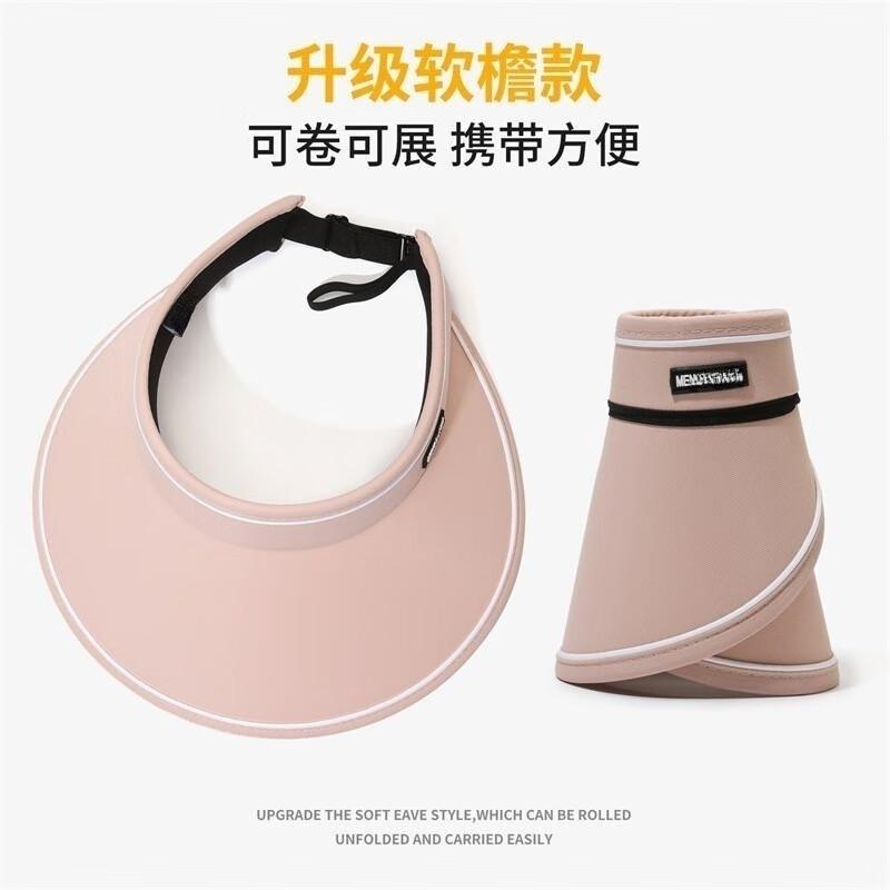 Sommar solskyddshatt med brett brätte dam UV-skydd solhatt med öppen topp cykling ansiktsskydd solhatt