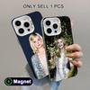 Elle Fanning White Translucent MagSafe Mobile Phone Case for iPhone 17 16 15 14 13 12 11 X XR XS Air Pro Max Plus Cover