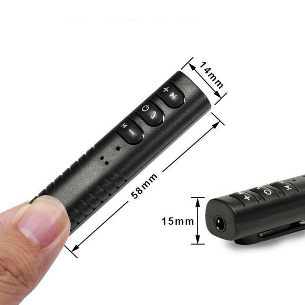 Kabelloser BT-kompatibler 5.0 Empfänger Sender Adapter 3,5 mm Klinke Für Auto Musik Audio Aux Kopfhörer Empfänger Freisprecheinrichtung