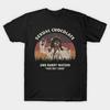 Herren Schwarzes T-Shirt mit Aufdruck Randy Watson No-Cut Transferpapier Druck Baumwoll-T-Shirt