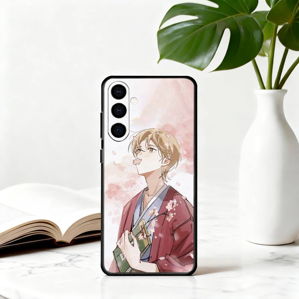 

Takashi N-Natsumes Book of F-Friends Phone Case For Samsung Galaxy A73,A72,A71,A70,A53,A52,A51,Others Soft Black Cover Samsung a51 4g