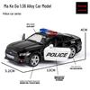 Boxed 1:36 Alloy American Mustang Rambo Police Car Toy Model for Kids