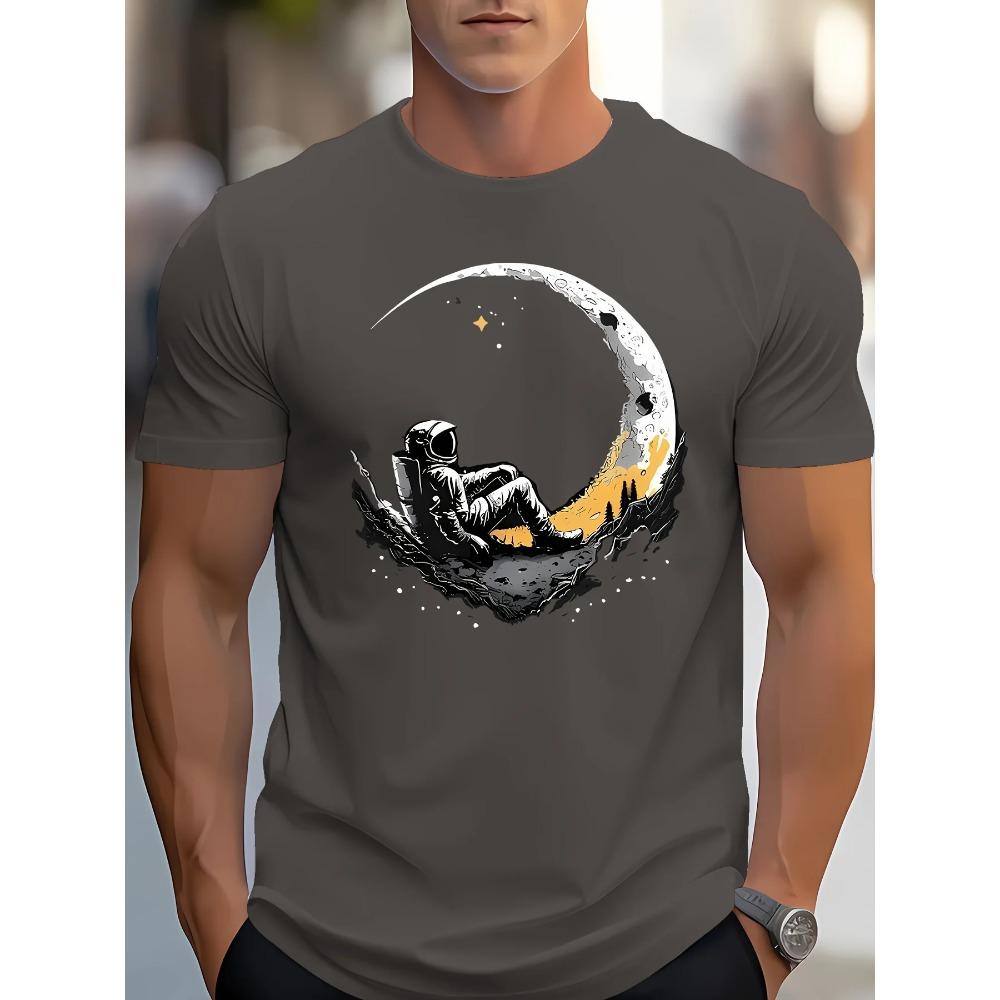 Men'S Summer Short-Sleeve Print T-Shirt