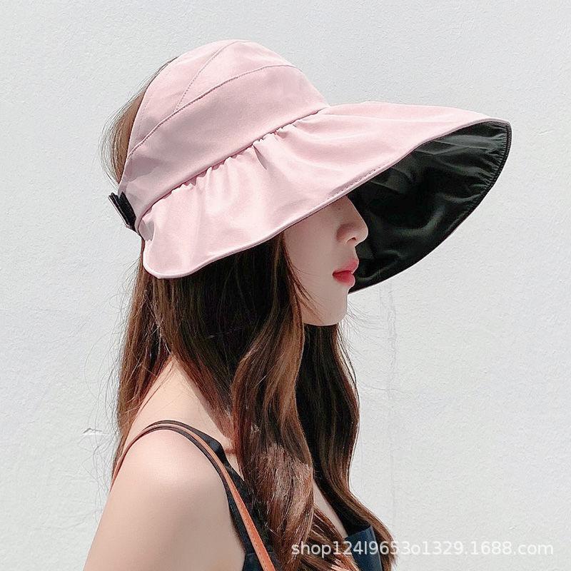 

Fisherman s hat children s new sun hat summer empty top hat UV protection sun protection hat Adjustable