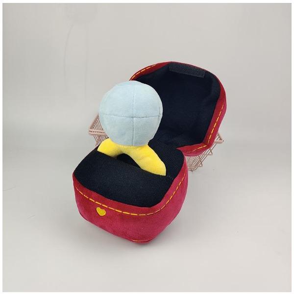 Creative Ring Box Plush Toy Love Diamond Ring Case Stuffed Pet Chew Toy Puppies Kids Cute Soft Dog Bitter Interested Toys