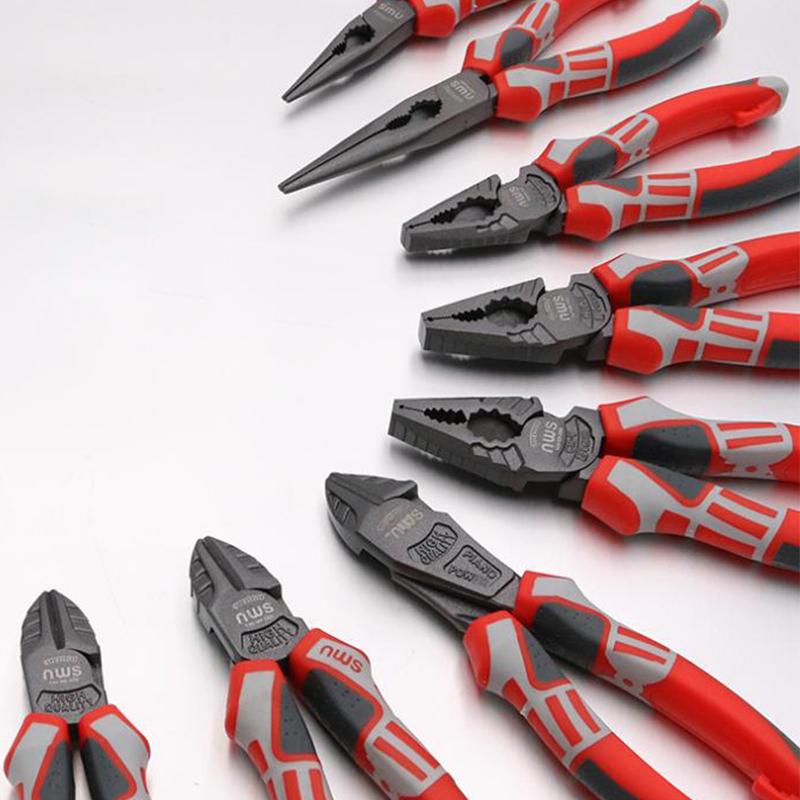 Universal Wire Cutter Needle Nose Crimping Plier Electrician Working Hardware Diagonal Pliers For Electricians