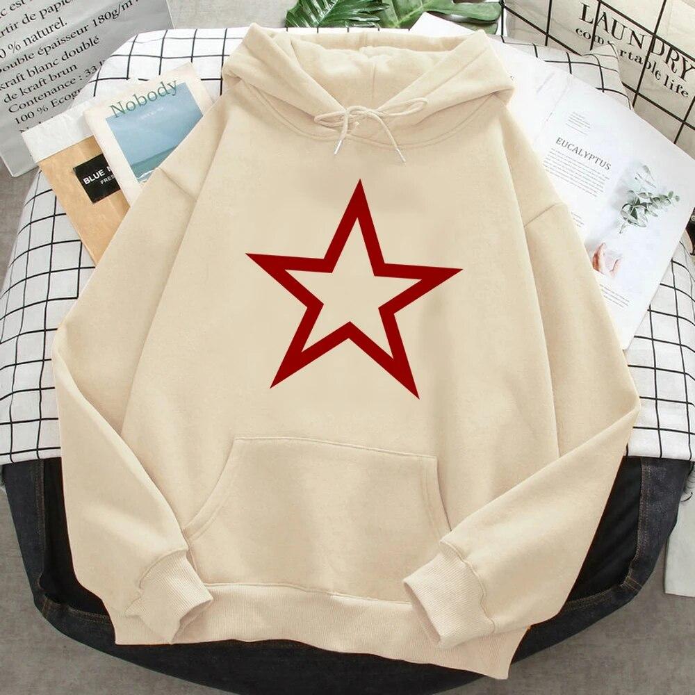 Unisex Hoodie Star Girl Y2k Punk Hoodies Women Vintage Fleece Clothes Hooded Shirt Women Harajuku Clothes