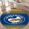 1pc Football Team (20) Design Printed Area Round Carpet for Bedroom Living Room Home Decor Rugs Mat Non Slip Mat Rug for Bedside