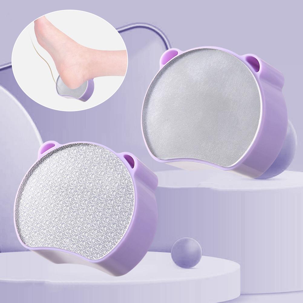 1Pc Nano Glass Foot Grinder To Remove Dead Skin Calluses Foot Plate File To Heel Scraping Sole Skin Pedicure Grinding Stone