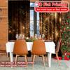 Set Of 2 Modern Flat Printing Goldencelebration Minimalist Curtains Prints Room Decor Curtain Light Filtering Polyester