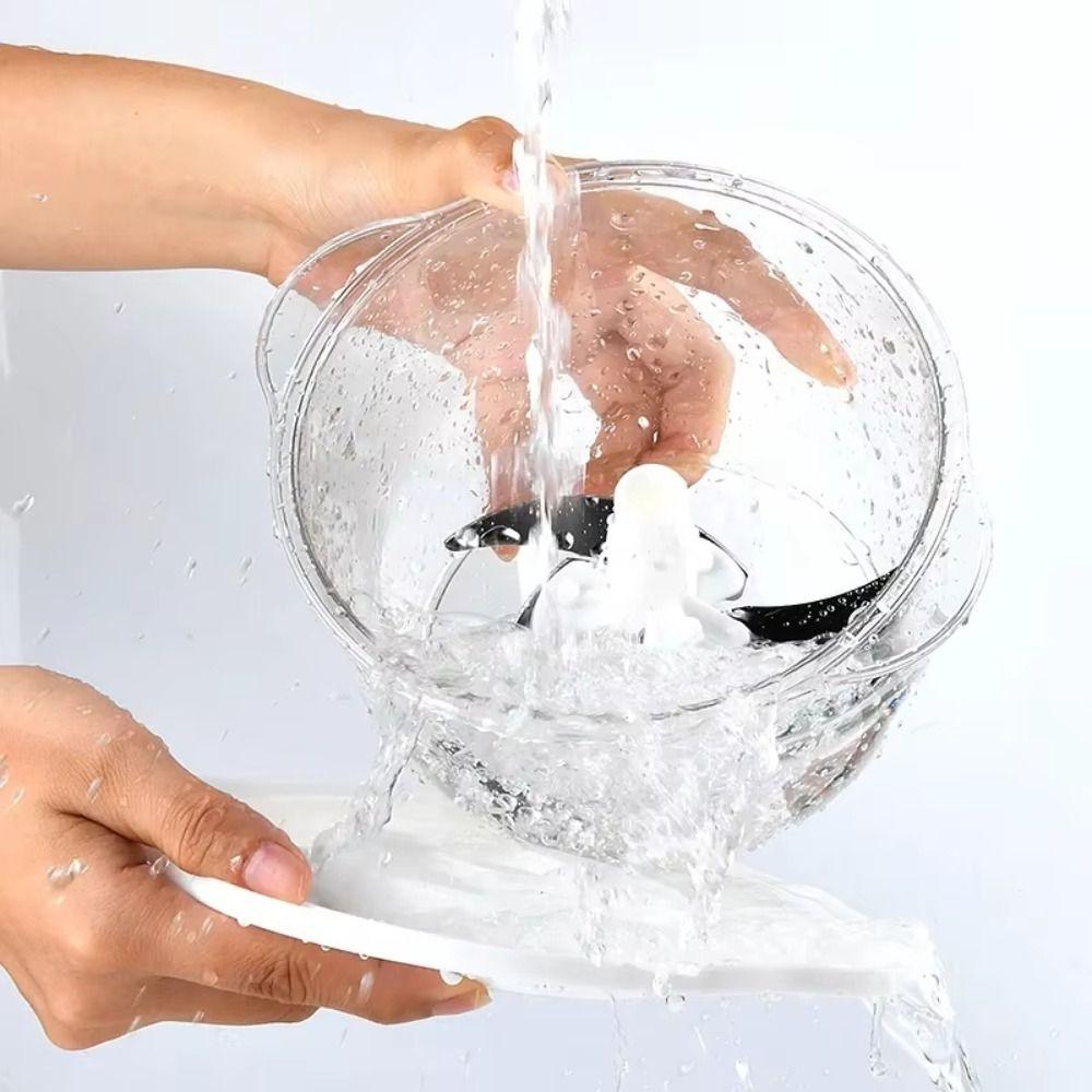 Manual Press Vegetable Mincer Removable Handheld Food Chopper Garlic Mincing Machine  for Home