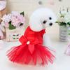 Small Dog Dress Fashion Pet Dog Bubble Dress Dog Cute Summer Skirt