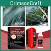 Homonth Windshield Film Cleaner Set With Powerful Stain Removing Solution And Brush For Auto Glass Care