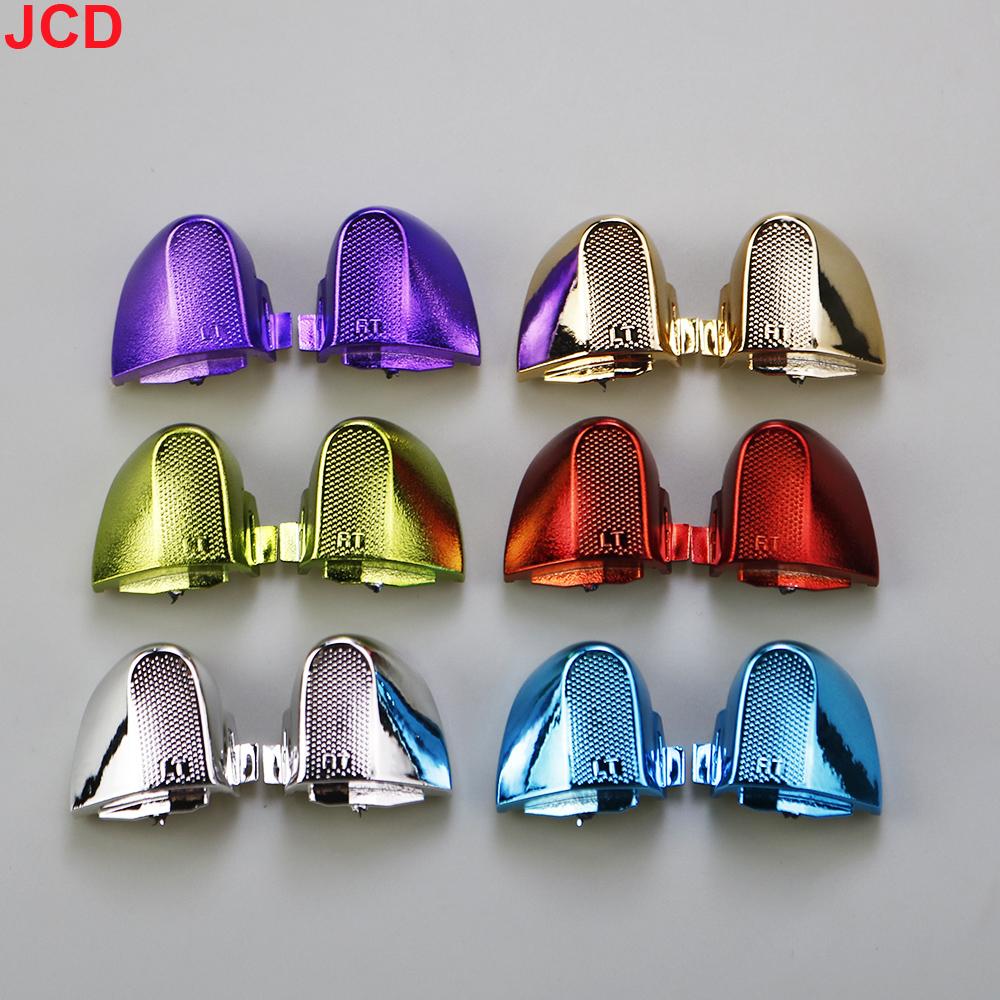 JCD1set For Xbox Series X S XSX XSS Controller Electroplated  RB LB Bumper RT LT Trigger Button Middle Bar Holder Repair Parts