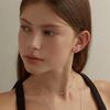 Lewe [6mm+10mm Pearl Earrings Included] Repeat Heart Necklace