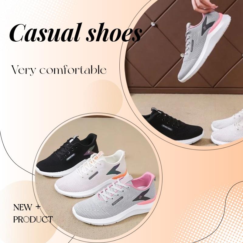 Women’s Lightweight Breathable Running Shoes for Spring Autumn Sports Casual Athletic Sneakers for Women
