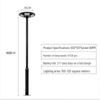 Custom UFO Shaped Solar Powered Waterproof Outdoor Lamp - Super Bright High Power Circular Design