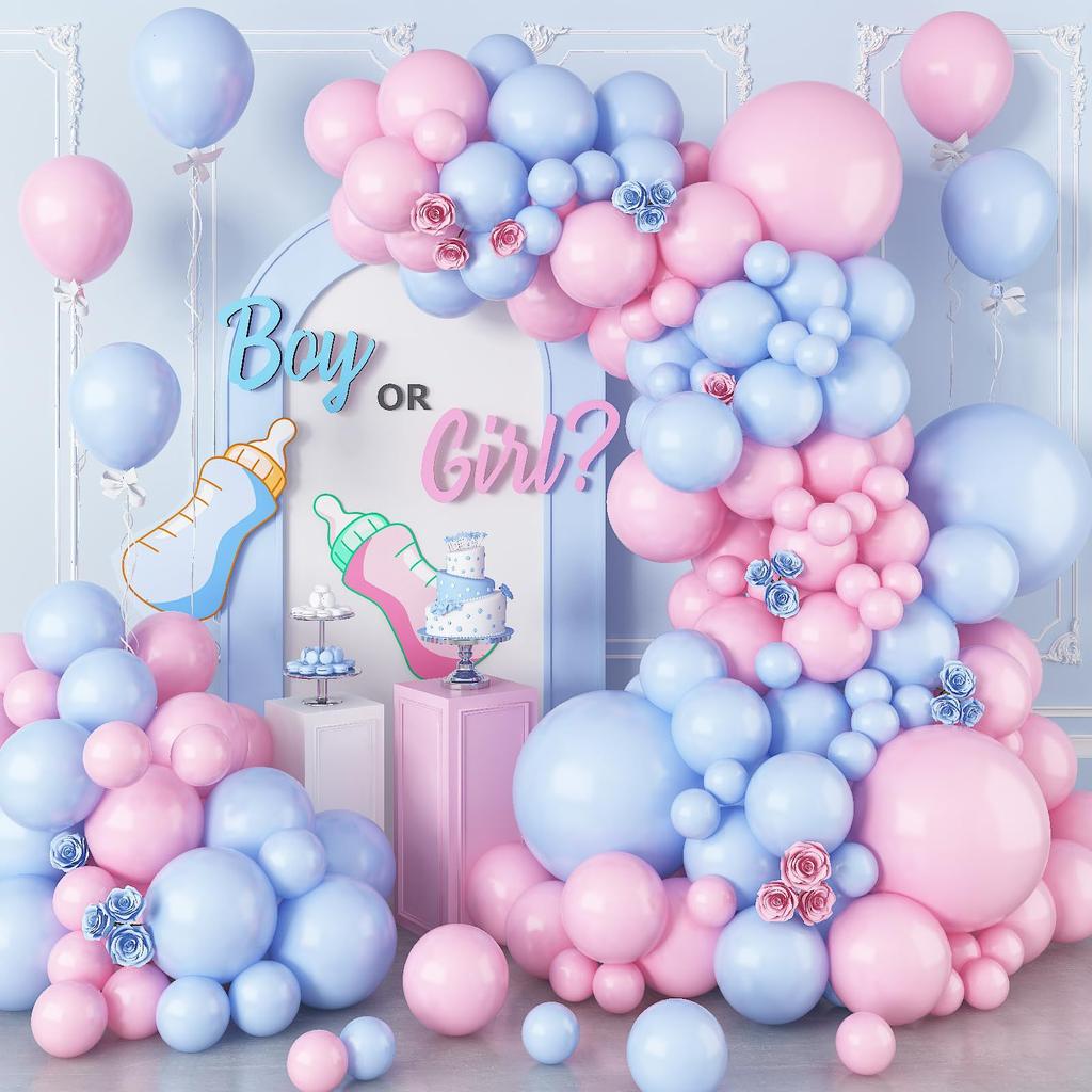 Birthday Baby Christening Party Decoration Balloon Sex Reveal Party Baby Decoration Balloon Chain