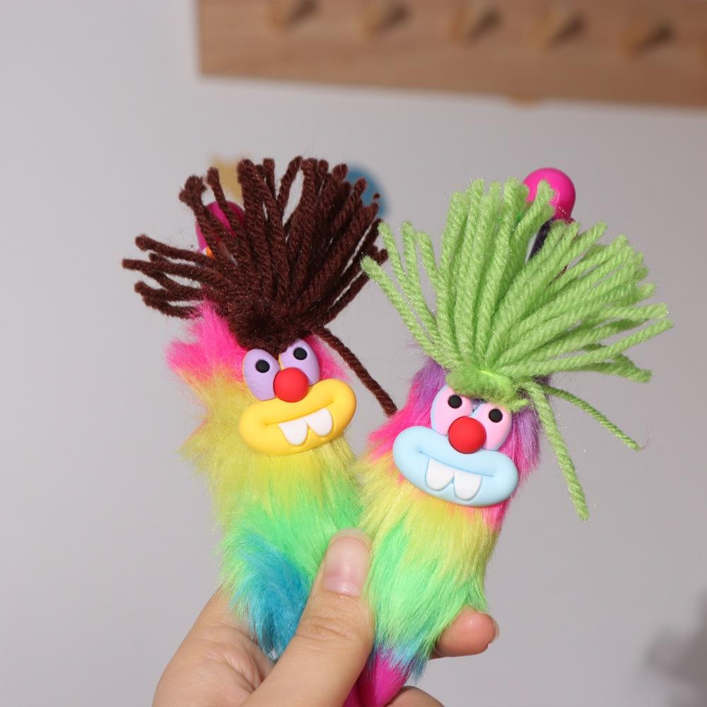 Iridescence Multi-color Ballpoint Pen Bucktooth Rabbit Gradient Ballpoint Pen  Back To School