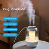 2.5L Large Capacity Ultrasonic Cool Mist Humidifier Dual Spray USB Powered with Night Light