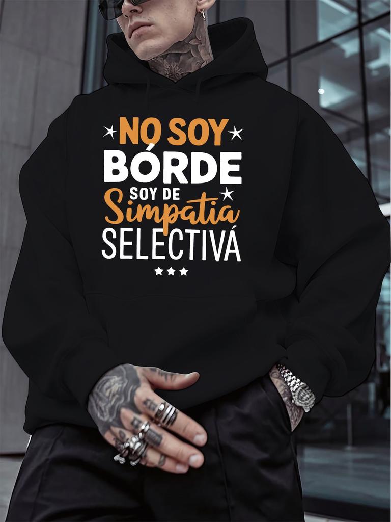 LML I Am Not Borde Hoodie Featuring a New Street Style Print, Perfect for Fall And Winter. These Comfortable And Soft Fabric Hoodi