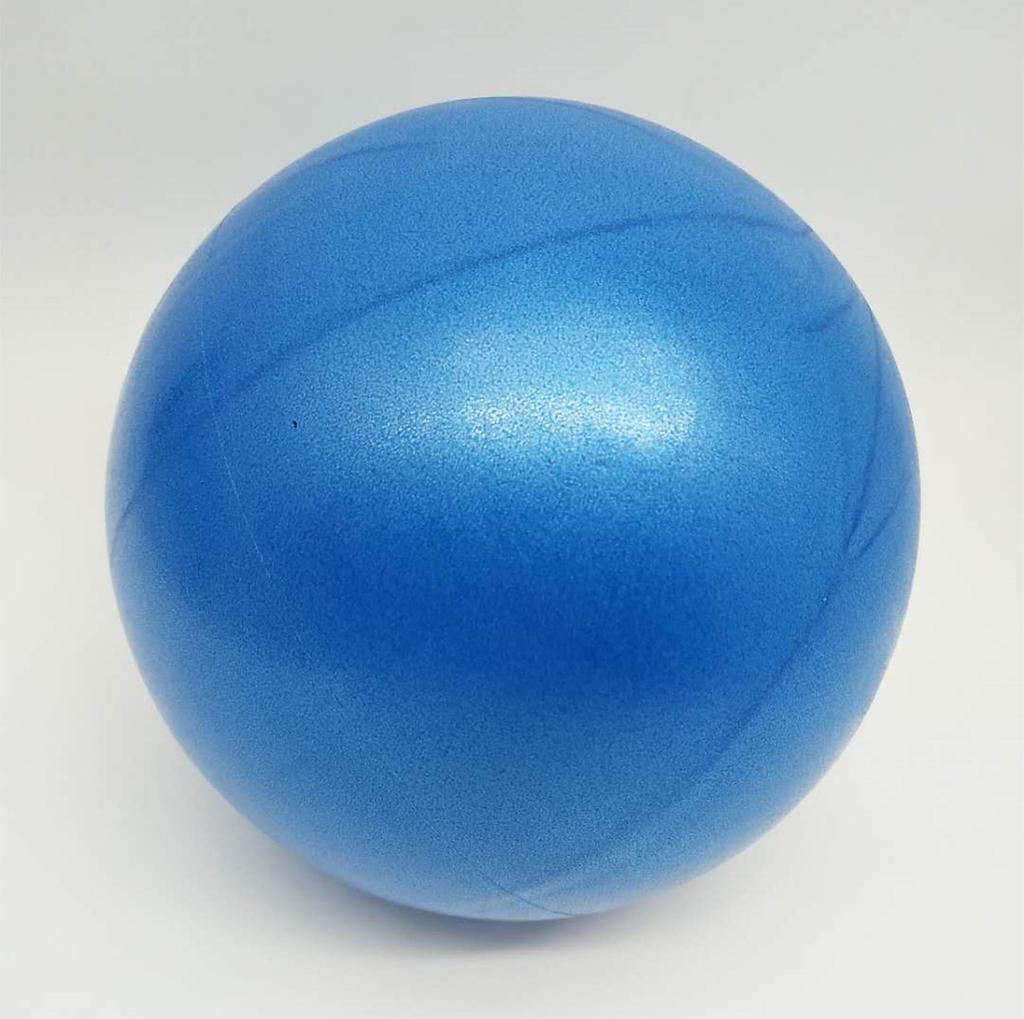 Frosted Mini Yoga Ball 25cm | Wheat Straw Pilates Inflatable Gymnastics Fitness Ball