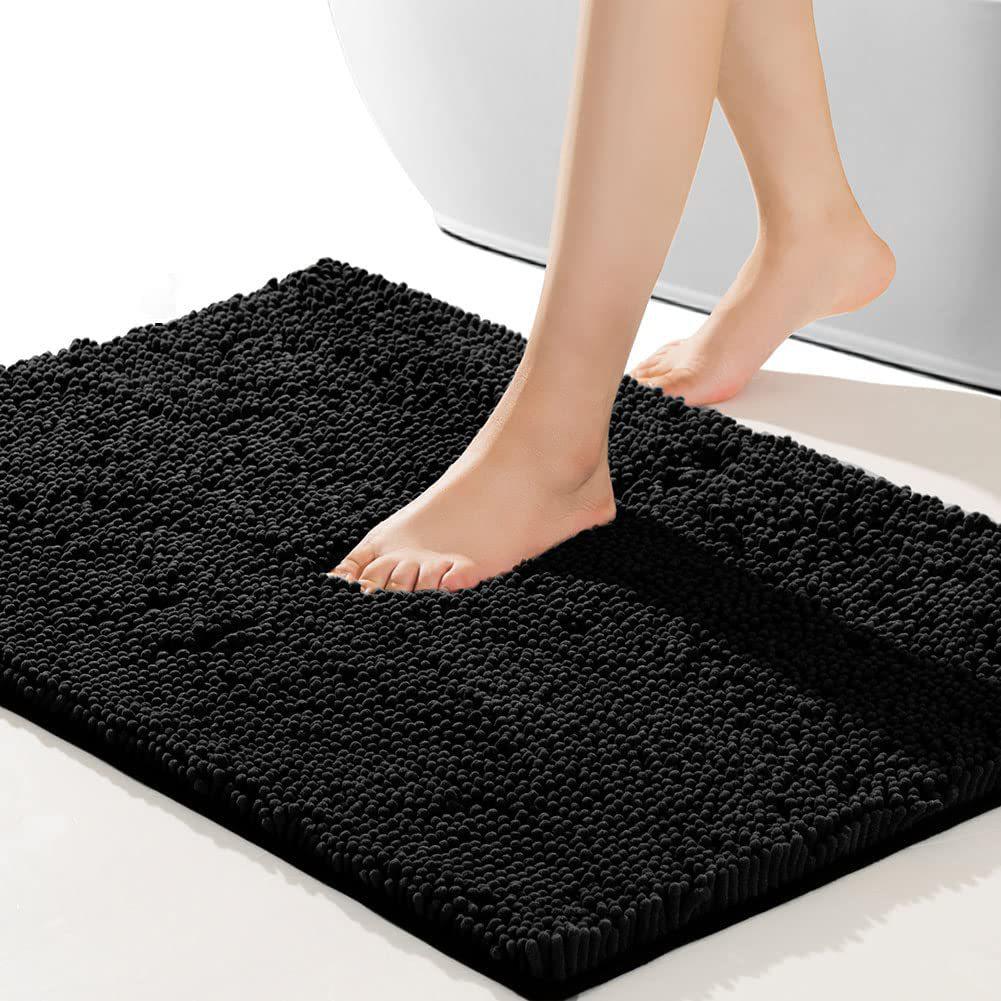 Custom Chenille Floor Mat - Thickened, Absorbent, Non-slip Carpet for Kitchen, Living Room, and Bathroom.