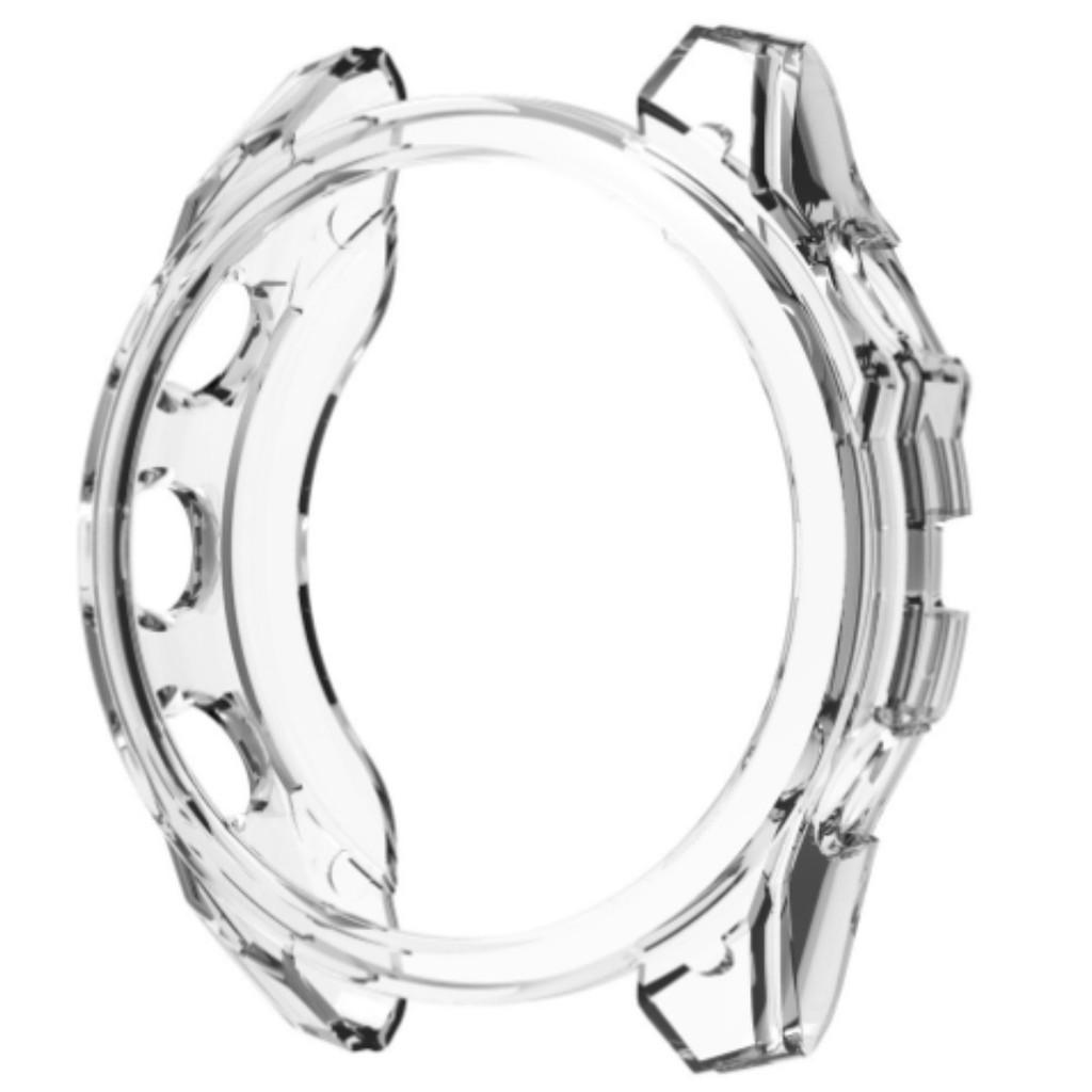 Etui til Garmin Fenix 8 43mm 47mm 51mm AMOLED SOLAR Mykt TPU-deksel Beskytter Anti-ripe Støtfanger Beskyttelsesetui Tilbehør