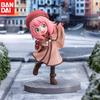 Nowe Anime Spy X Family CODE:Biała 14cm Zabawka PVC Anya Zimowy Strój Wizerunek Detektywa Dekoracje na Biurko Urocze Prezenty dla Dzieci