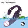 Sex Vibrator G-spot Simulate Soft Double-Head Vibrate Sex Toys for Women Clitoris Massager Rechargeble C-shape for Couple Fun