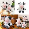 Cute Sitting Cow Plush Toy With Pp Cotton Filling For Children And Kids Gift