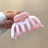 New Sweet Shark Clip Non-slip Light Weight Hair Claw Clip Headwear Elegant Ponytail Hair Clip Hair Accessories Tool