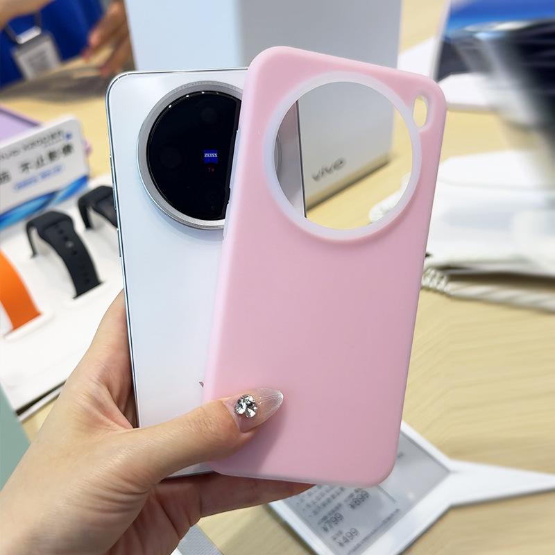Applicable To Vivox111 Mobile Phone Case, Liquid Silicone X111x111promini Protective Case, Solid Color Anti-drop X