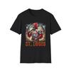 Men's and Women's T-shirts St. Louis Cardinals Horror Mash-Up T-Shirt