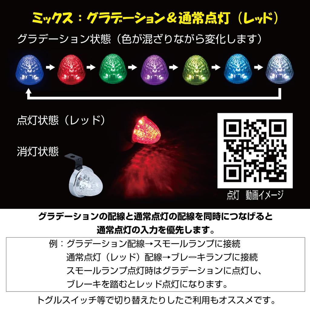 Jet Inoue LED Mini Side Marker Lamp ZERO 532750 (Mix)