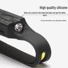 USB Rechargeable LED Headlamp for Cycling & Night Running - High-Intensity, Cross-Border Wave-Sensing