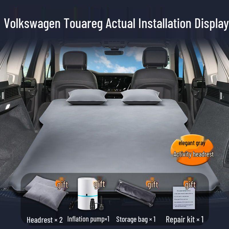 Volkswagen Touareg Trunk Air Mattress: Inflatable Sleeping Pad & Leveling Bed