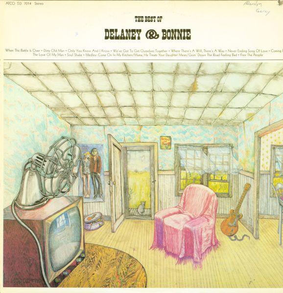 LP Record DELANEY  BONNIE  The Best Of Delaney  Bonnie SD7014 ATCO Records 1972 Canada SoulFunk Used