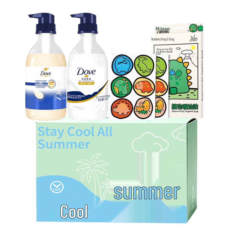 Dove Nourishing Care Bundle with Runben Essential Oil Patches