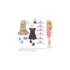 Barbie Barbie and Purple Closet Doll and Fashion Set with Accessories for Ages 3 and Up
