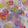 Hexagonal wavy big hole stack bead diy mobile phone chain bag pendant jewelry Beaded pen bracelet necklace jewelry accessories