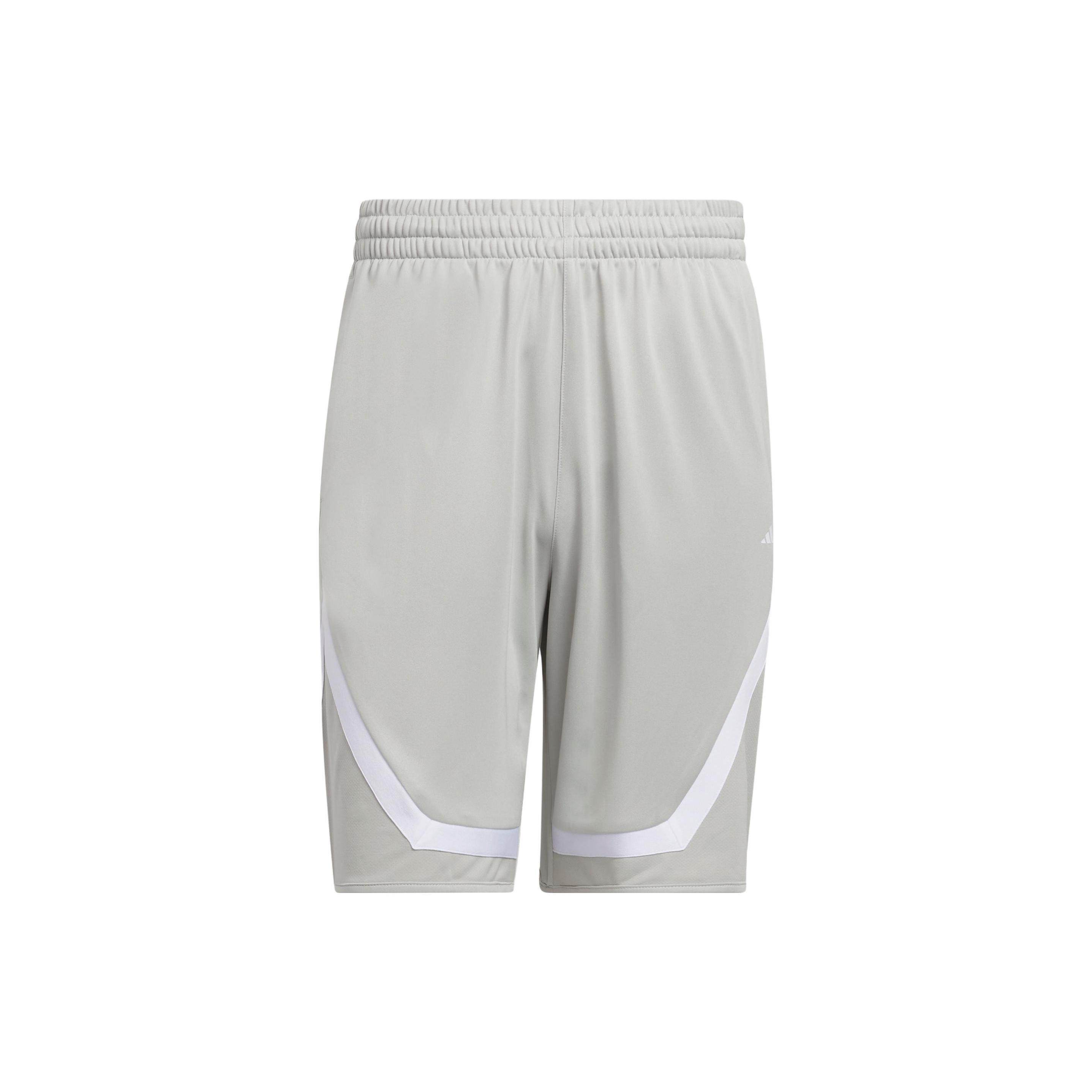 

New Adidas SS23 Basketball Shorts Men s Metal Gray IC2432 M