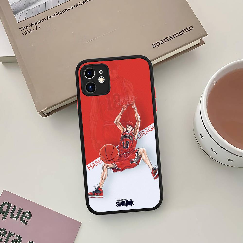 Anime The First Slam Dunk Phone Case For IPhone 16e 16 15 14 13 12 11 Pro Max X XS Max Plus Matte Clear