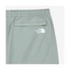The North Face Solid Color Elastic Waist Three-Quarter Casual Shorts Unisex Shorts Light-Gray NS6NR06L