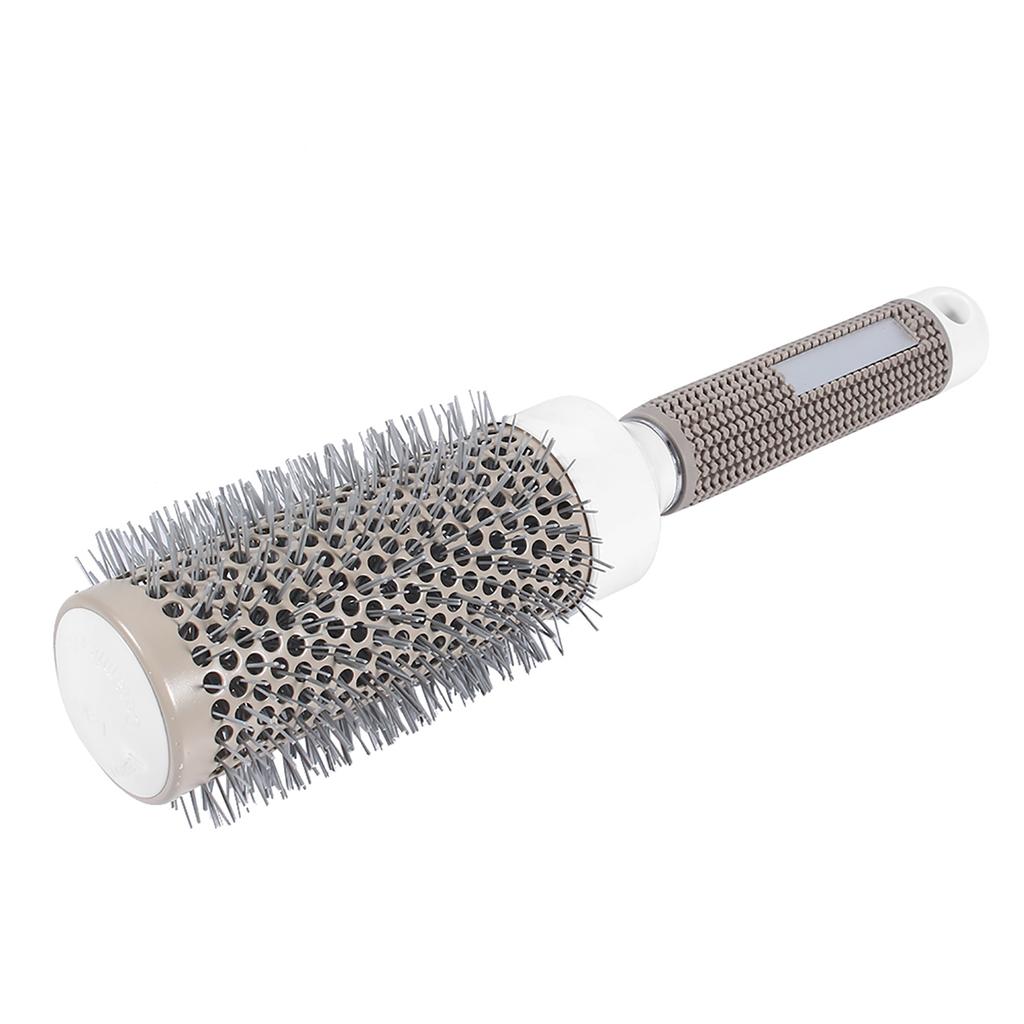 Style Healthy Salon Barber Brushes High Temperature Resistant Ceramic Iron Round Comb (53mm)