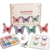 Kit per tessitura di perline dal design carino, perline minuscole, kit per arte con perline fatte a mano, set di ornamenti 3D con perline, per fare regali