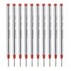 10Pcs Replacement Ballpoint Pen Refills Metal Ballpoint Refill Universal Pen Refills 0.5mm OR 0.7mm For Daily Writing