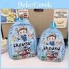 Adorable Cartoon Character Preschool Backpack For Boys And Girls In Soft Pastel Colors